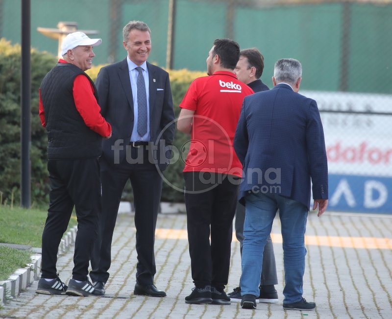 'FutbolArena Beşiktaş antrenmanında