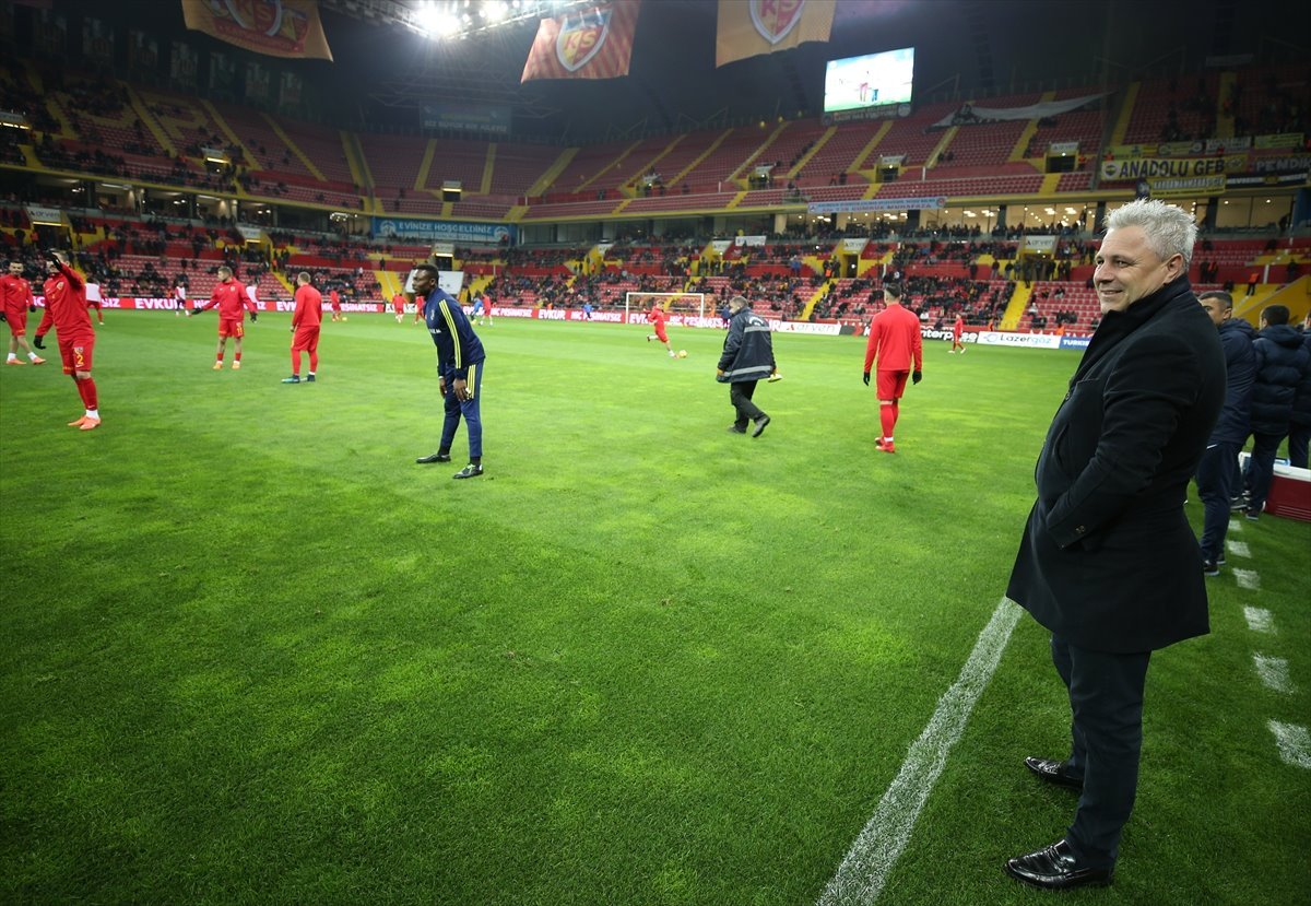 'Kayserispor - Fenerbahçe maçında Yeşilçam atışması