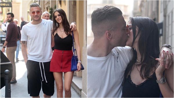 'Yıldız futbolcunun eşi böyle görüntülendi! Sokakta...