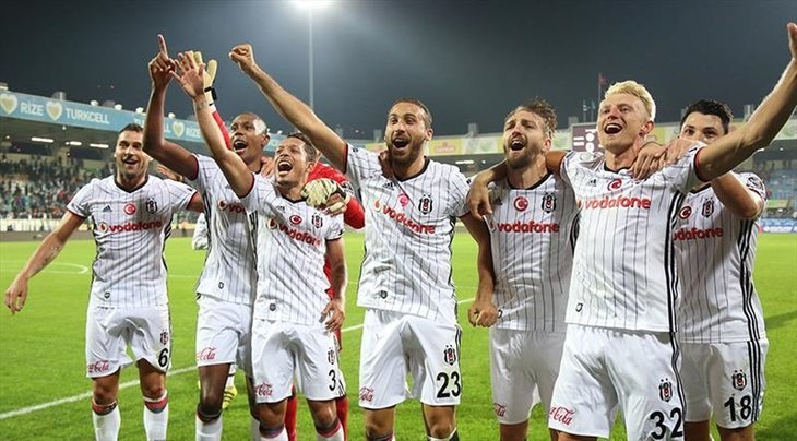 Beşiktaş, Avrupa’nın tepesine yerleşti