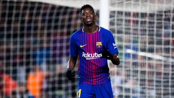 Sağ kanat: Dembele 105 m Euro