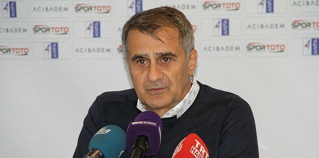 <h2>Şenol Güneş’ten itiraf</h2>