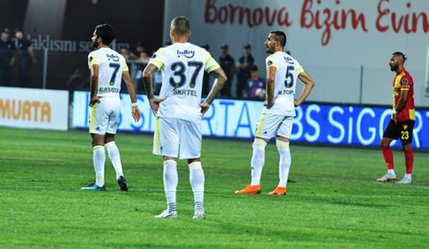 'Fenerbahçeli oyuncunun mağlubiyet üzüntüsü