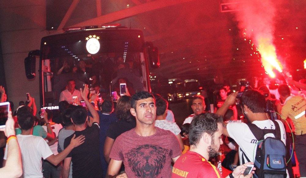 'Galatasaray, Ankaragücü maçına bakın nasıl yetişti