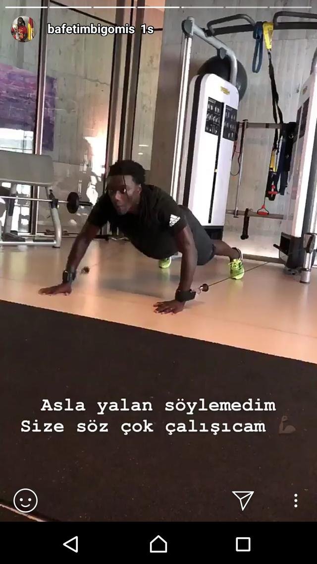 <h2>Gomis’ten taraftara mesaj!</h2>