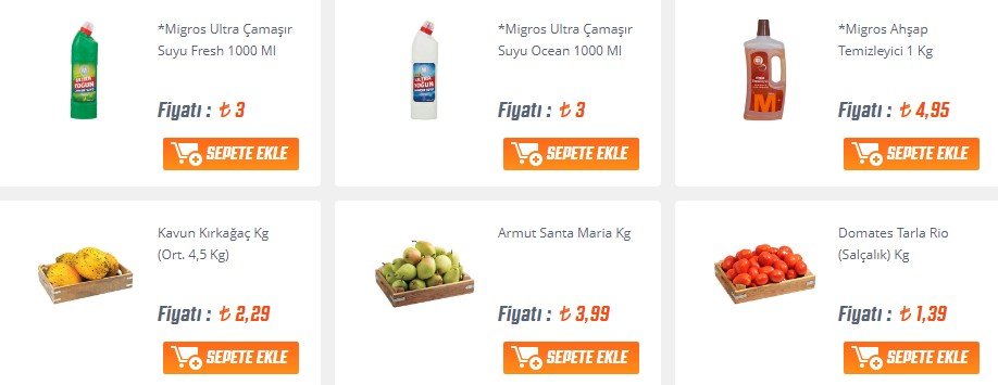 <h2>Migros 15 Ağustos kampanyalı ürünler kataloğu</h2>