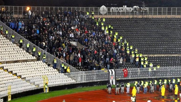 <h2>Partizan-Beşiktaş maçlarına konuk takım taraftarları alınmayacak</h2>