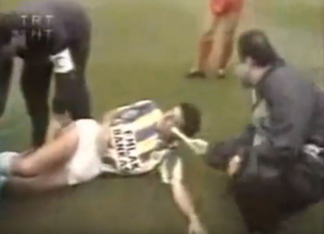 'Fenerbahçeli futbolcudan TRT muhabirine; 