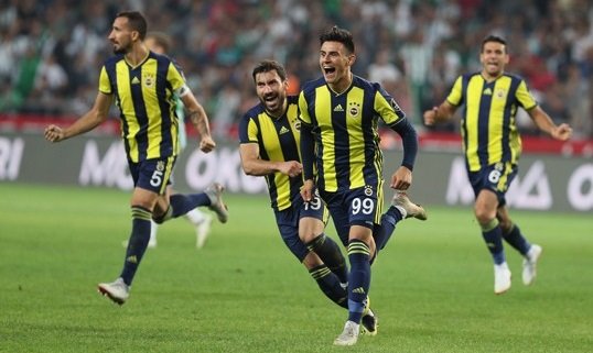 'Fenerbahçe'nin Rizespor deplasmanındaki 11'i