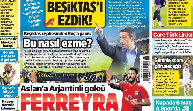 'Flaş! Bugün gazeteler arasında damga vuran haber