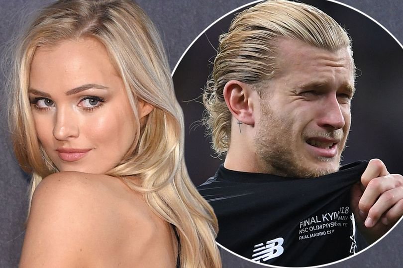 'Loris Karius'u terk eden güzel, bakın kiminle birlikte