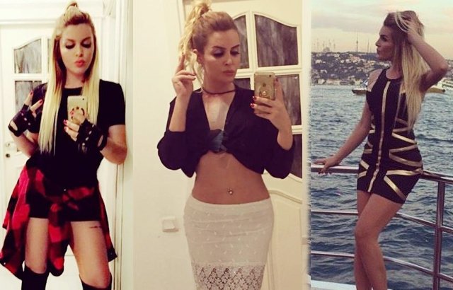 'Selin Ciğerci ile birlikte olan futbolcudan Galatasaraylı taraftarları çıldırtan olay hareket