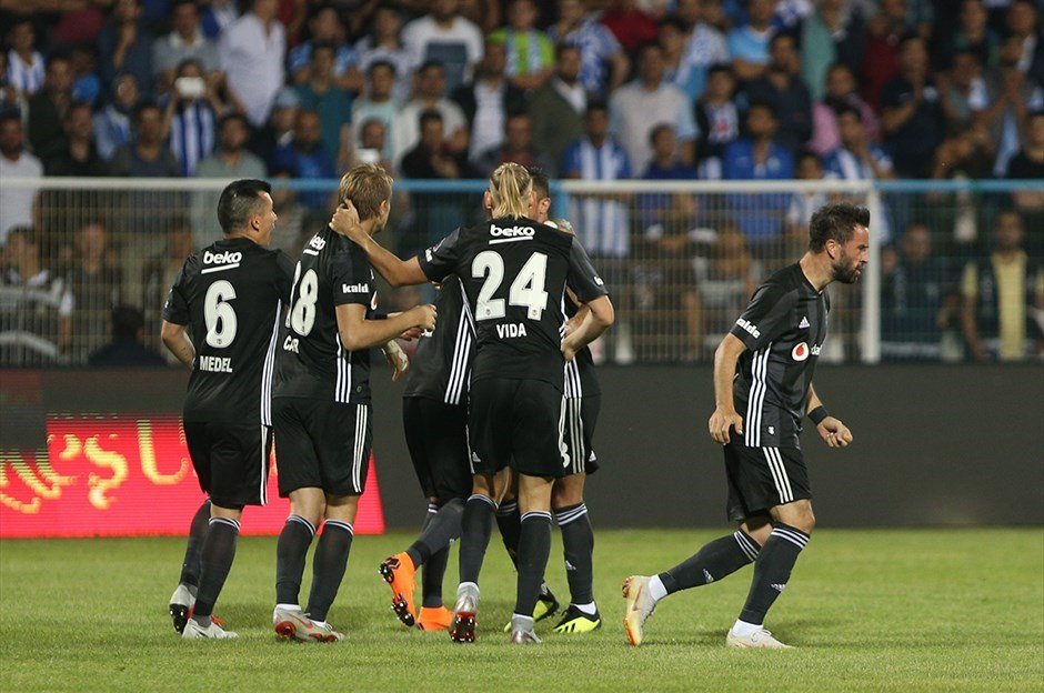 'Ve işte Vodafone Park'ta Beşiktaş'ın Malatya 11'i