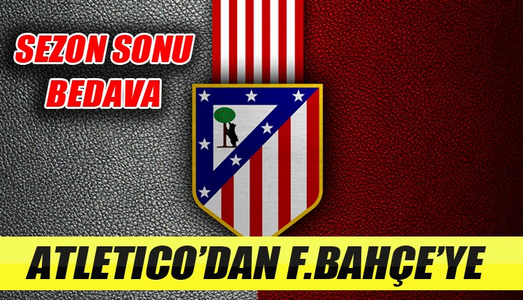 'Atletico Madrid'den Fenerbahçe'ye bedava transfer