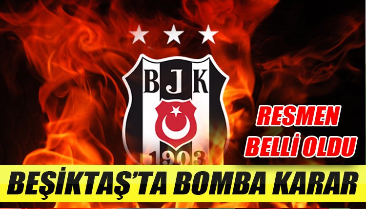 'Beşiktaş'ta bomba gelişme belli oldu! Heyecanlandıran karar