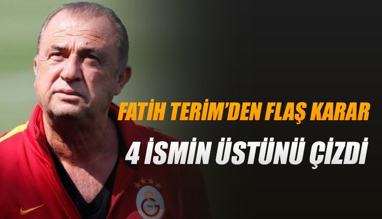 'Fatih Terim'den flaş karar! Gözüne kestirdiği futbolcular