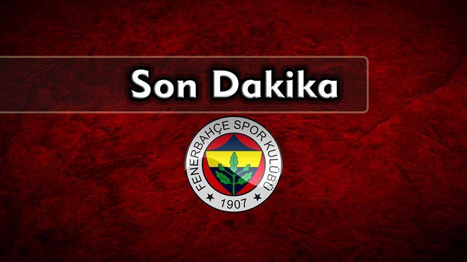 'Fenerbahçe'den resmi açıklama geldi!