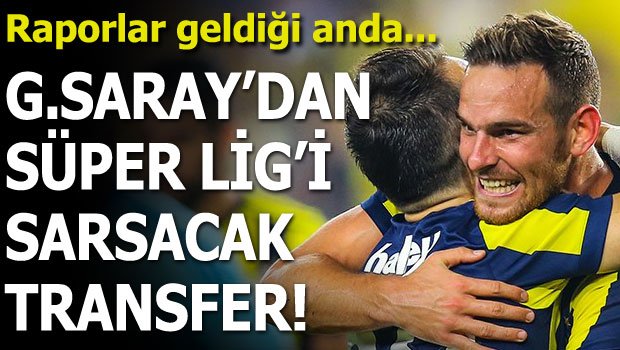 'Flaş! Galatasaray'dan Süper Lig'i sarsacak transfer!