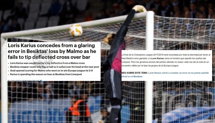 'Karius'un Malmö maçında yediği gol olay oldu!