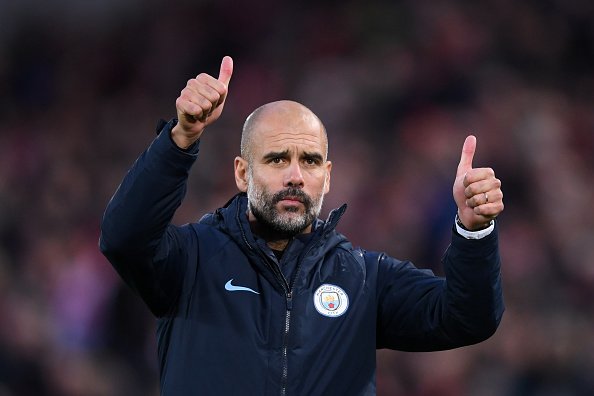 <h2>MANCHESTER CİTY - PEP GUARDİOLA</h2>