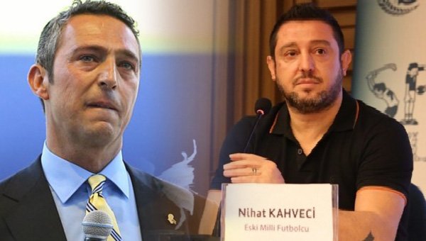 'Nihat Kahveci'den Ali Koç'a flaş gönderme! 