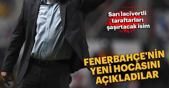 'Taraftarları şaşırtan isim! Fenerbahçe'nin yeni hocasını açıkladılar...