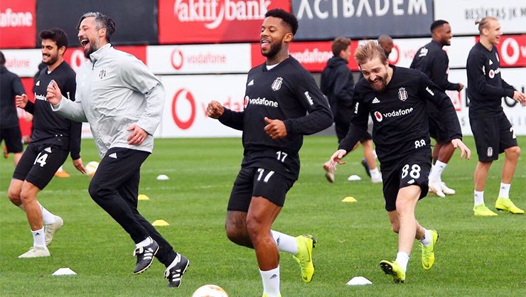 <h2>Beşiktaş, Genk maçı hazırlıklarına devam etti</h2>