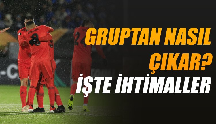'Beşiktaş gruptan nasıl çıkar? İşte tüm ihtimaller 