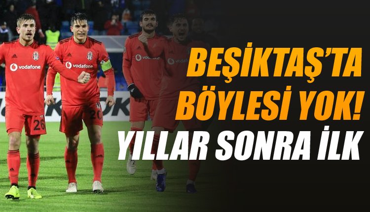 'Beşiktaş tarihe geçti! Yıllar sonra ilk kez oldu