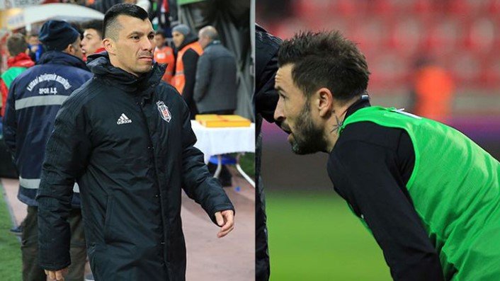 <h2>Beşiktaş’a çifte şok! Gary Medel ve Gökhan Gönül...</h2>