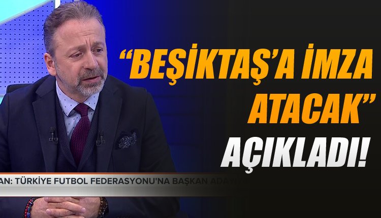 'Canlı yayında transferi açıkladı! 