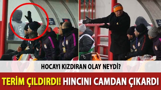 'Fatih Terim çıldırdı! İşte o an ve nedeni