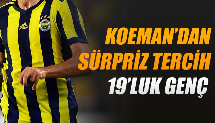 'Fenerbahçe'de herkesi şaşırtan futbolcu! Trabzon maçında kadroda