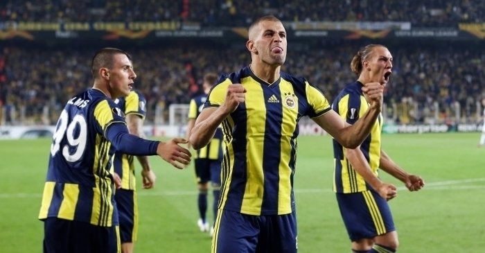 'Fenerbahçe'de Slimani bombası! Antrenmanda şaşırtan hareket