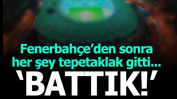 'Flaş! Fenerbahçe'yi yendi, şimdi tepetaklak oldu!