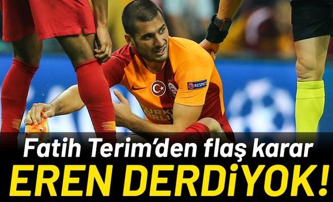 'Flaş! Galatasaray'da karar verildi! Eren Derdiyok...
