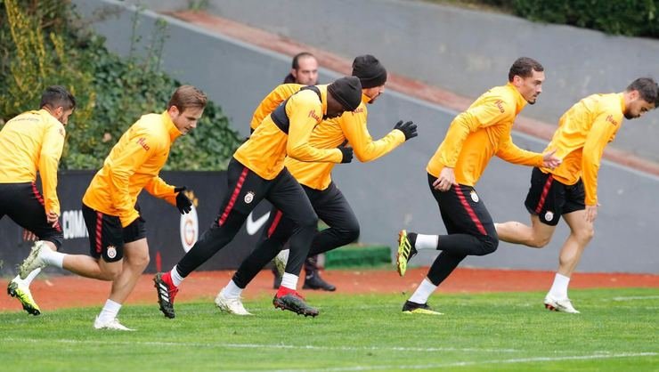 <h2>Galatasaray, Konyaspor maçı hazırlıklarını sürdürdü</h2>