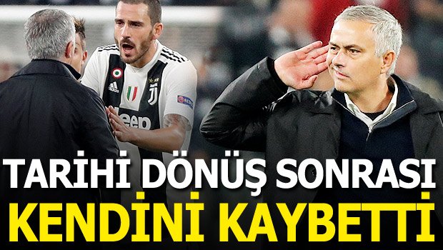 Jose Mourinho yine yaptı yapacağını! Sahayı karıştırdı