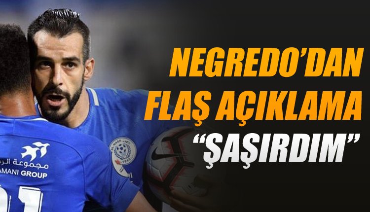 'Negredo'dan Şenol Güneş için itiraf; 