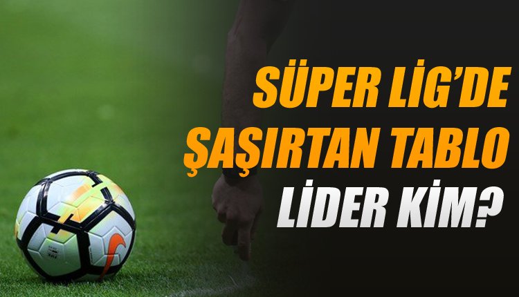 'Şaşırtan puan durumu! Beşiktaş 8, G.Saray 10, F.Bahçe 16. sırada