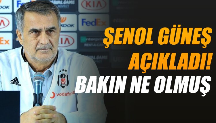 'Şenol Güneş geri dönüşün nasıl geldiğini açıkladı