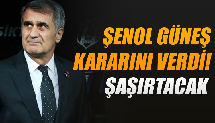 'Şenol Güneş'ten flaş karar! Tolgay Arslan'dan şaşırtacak isim...
