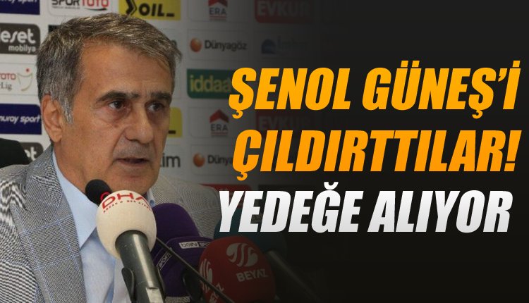 'Şenol Güneş'ten FLAŞ kesik! Yedeğe alacağı isim