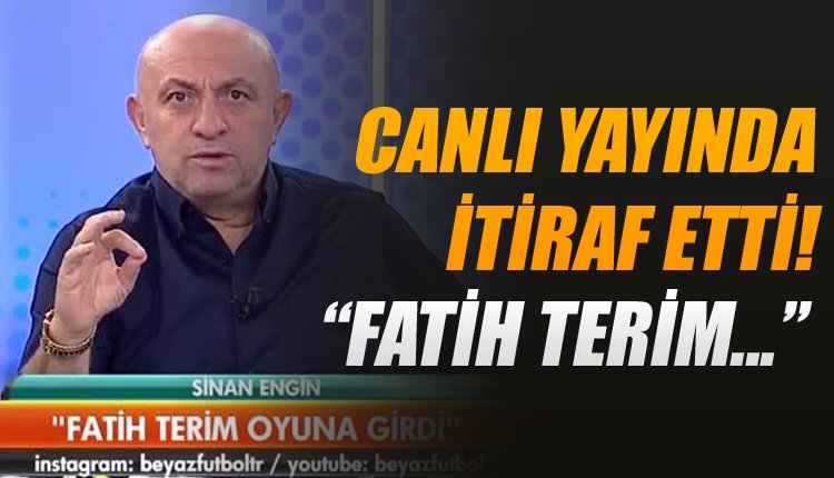 'Sinan Engin açıkladı: 