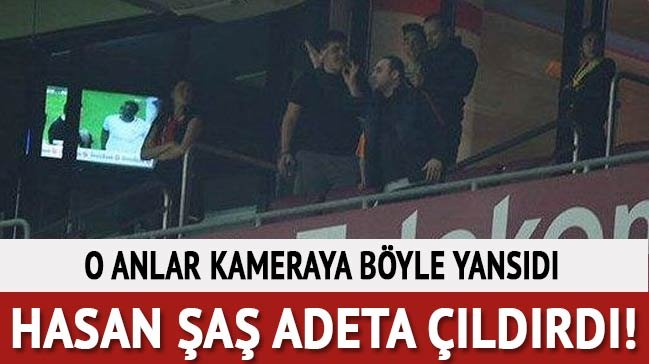 'Şok görüntü ortaya çıktı! Hasan Şaş dün akşam da çıldırdı...