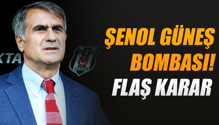 'TFF'den Şenol Güneş için flaş karar!