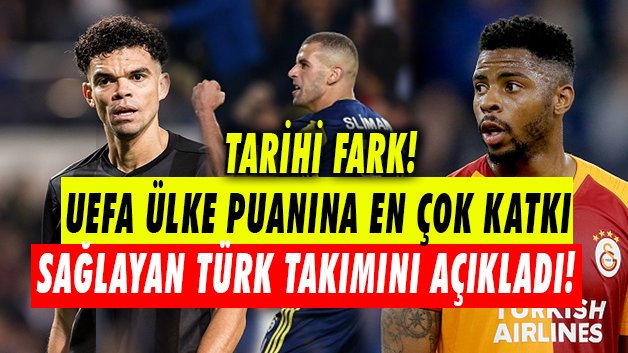 'UEFA kulüpler sıralaması güncellendi! Resmen açıklandı