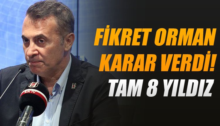 'Ve Beşiktaş'ta DEV operasyon! Tam 8 futbolcu...