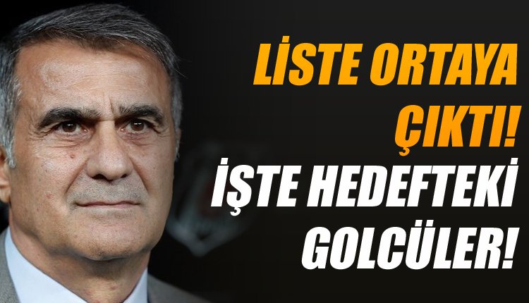 'Beşiktaş'ın golcü transferinde 3 hedefi belli oldu!