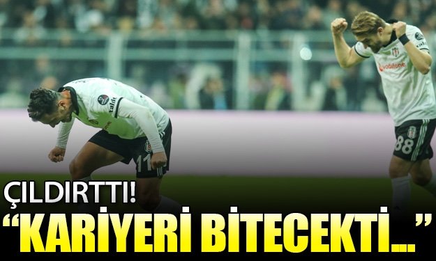 'Beşiktaşlı yıldız çileden çıkarttı! 